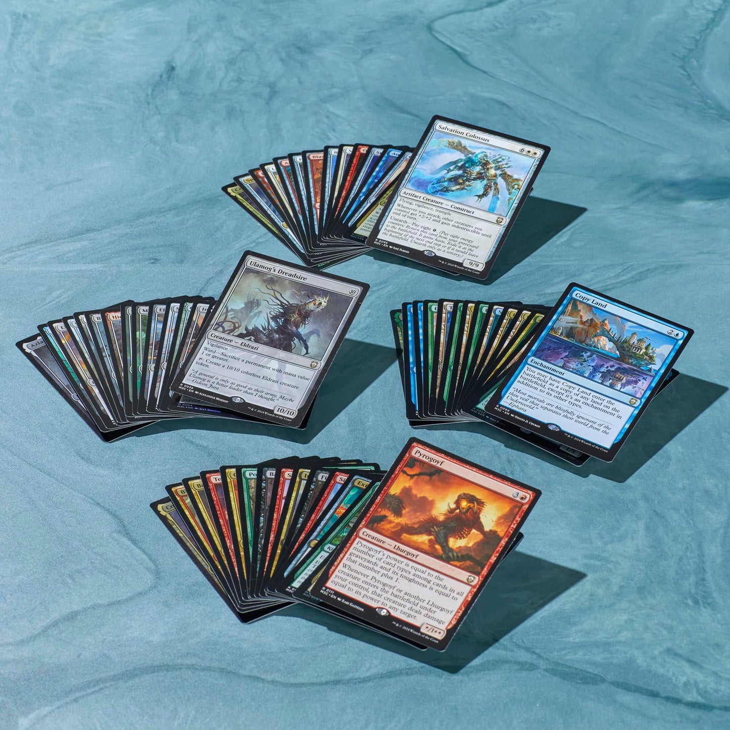 Magic: The Gathering Modern Horizons 3 Commander Deck Bundle - Includes All 4 Decks (Graveyard Overdrive, Tricky Terrain, Creative Energy, and Eldrazi Incursion) - Legacy Limited Edition