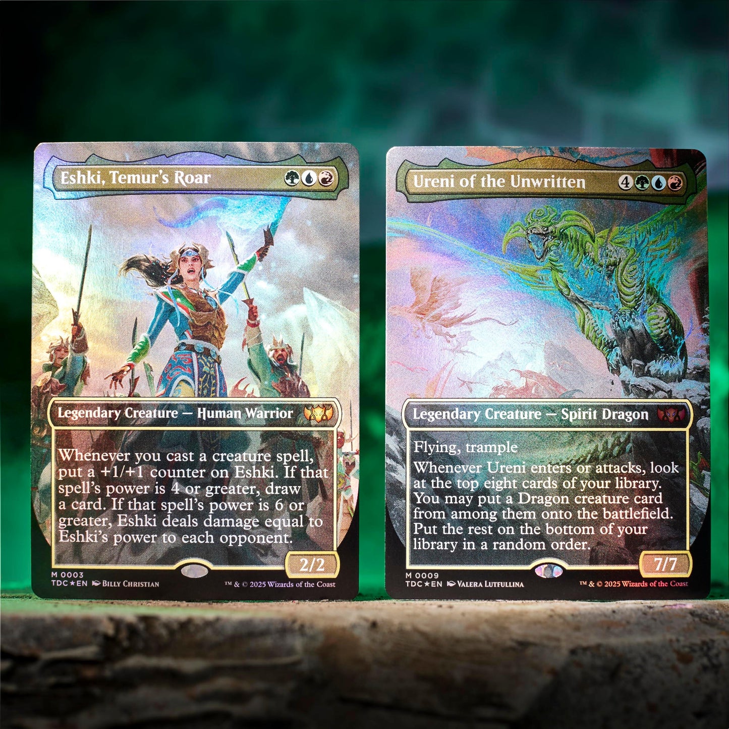 Magic The Gathering Dragonstorm Commander Deck - Temur Roar - Legacy Limited Edition