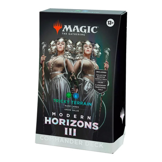 Wizards of the Coast Modern Horizons 3 Tricky Terrain Commander Deck - Magic The Gathering - EN - Legacy Limited Edition