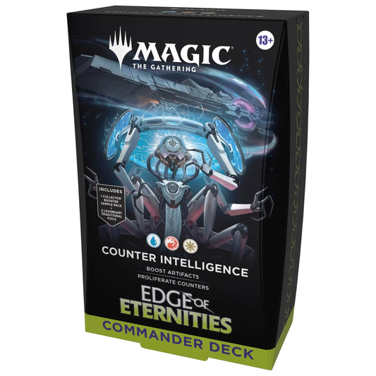Magic: The Gathering Edge of Eternities - Commander Deck - Counter Intelligence - Legacy Limited Edition