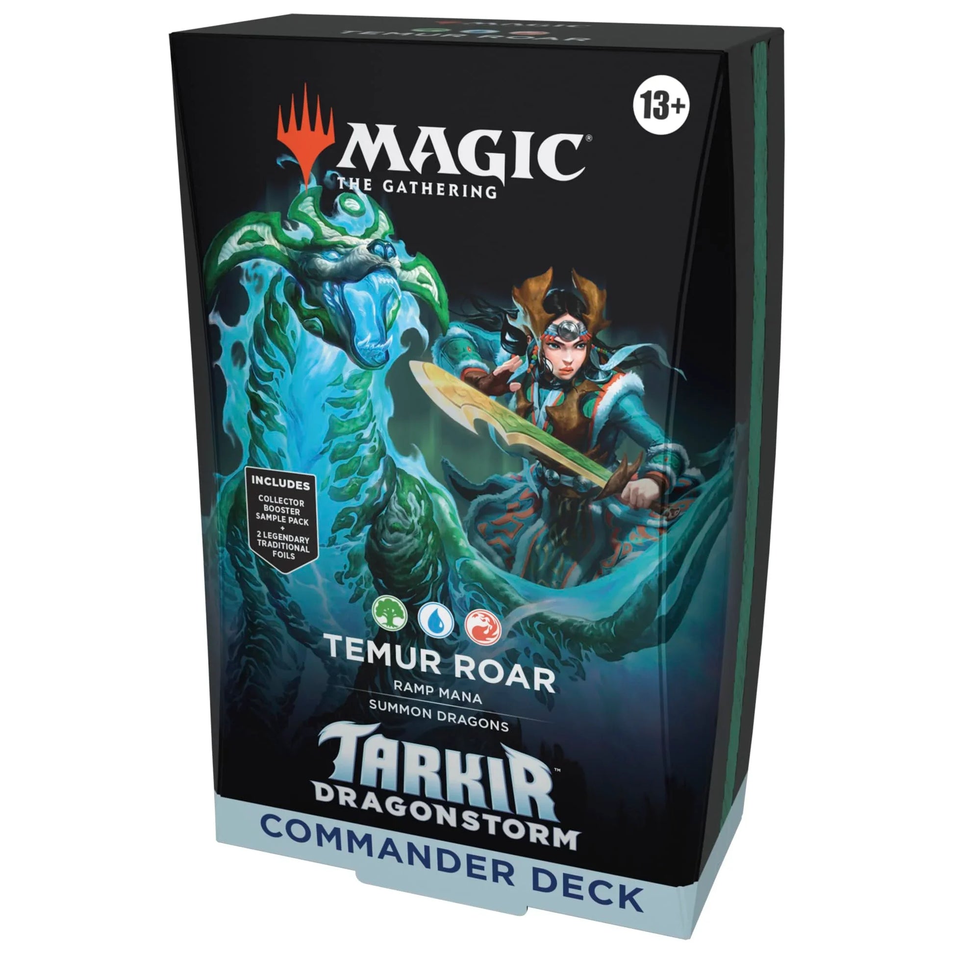 Magic The Gathering Dragonstorm Commander Deck - Temur Roar - Legacy Limited Edition