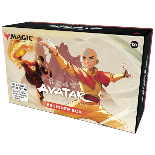 Magic: The Gathering | Avatar: The Last Airbender Beginner Box | 2-Player Card Game | Includes 2 Tutorial Decks, 8 Themed Half-Decks, 2 Playboards, 2 Spindowns, and More