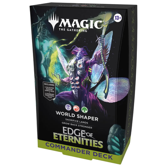 Magic: The Gathering Edge of Eternities Commander Deck - World Shaper - Legacy Limited Edition