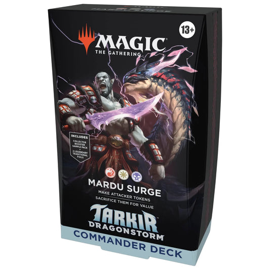 Magic The Gathering Dragonstorm Commander Deck - Mardu Surge - Legacy Limited Edition