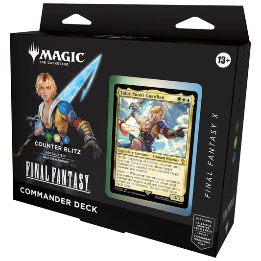 Magic: The Gathering Final Fantasy X Commander Deck - Counter Blitz - Legacy Limited Edition