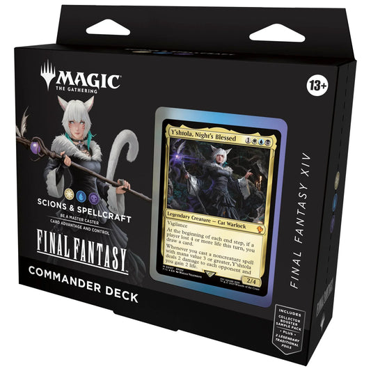 Magic: The Gathering Final Fantasy XIV Commander Deck - Scions & Spellcraft - Legacy Limited Edition