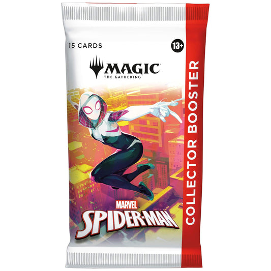 Magic: The Gathering | Marvel's Spider-Man - Collector Booster (1 Pack of 15 Cards) - Legacy Limited Edition