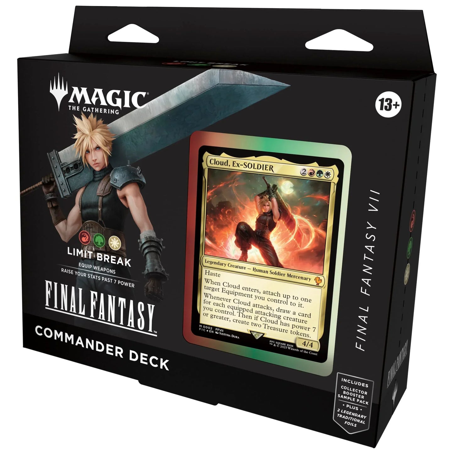 Magic: The Gathering Final Fantasy VII Commander Deck - Limit Break - Legacy Limited Edition