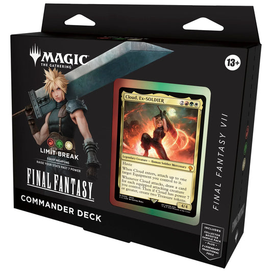 Magic: The Gathering Final Fantasy VII Commander Deck - Limit Break - Legacy Limited Edition