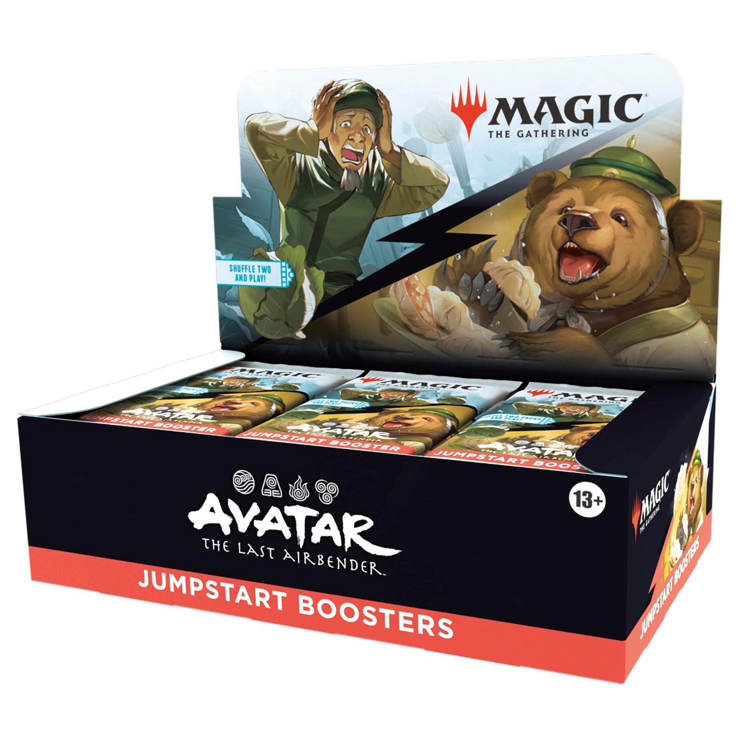 Magic: The Gathering | Avatar: The Last Airbender Jumpstart Booster Box | 24 Packs | 2-Player Card Game