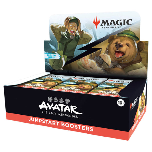 Magic: The Gathering | Avatar: The Last Airbender Jumpstart Booster Box | 24 Packs | 2-Player Card Game