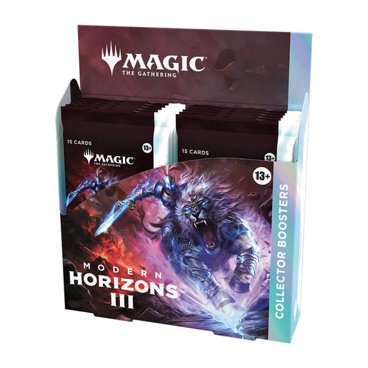 Magic: The Gathering Modern Horizons 3 Collector Booster Box - 12 Packs (180 Magic Cards) - Legacy Limited Edition