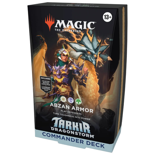 Magic The Gathering Dragonstorm Commander Deck - Abzan Armor - Legacy Limited Edition