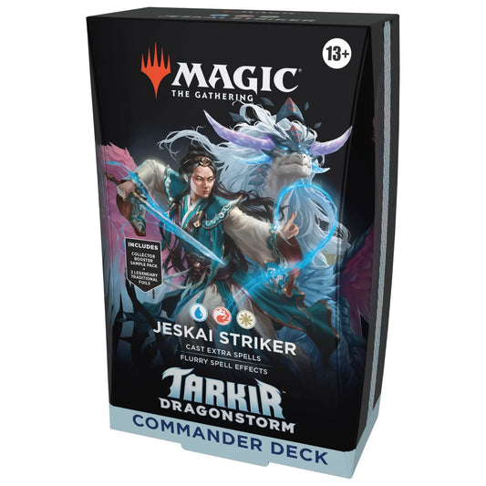 Magic The Gathering Dragonstorm Commander Deck - Jeskai Striker - Legacy Limited Edition