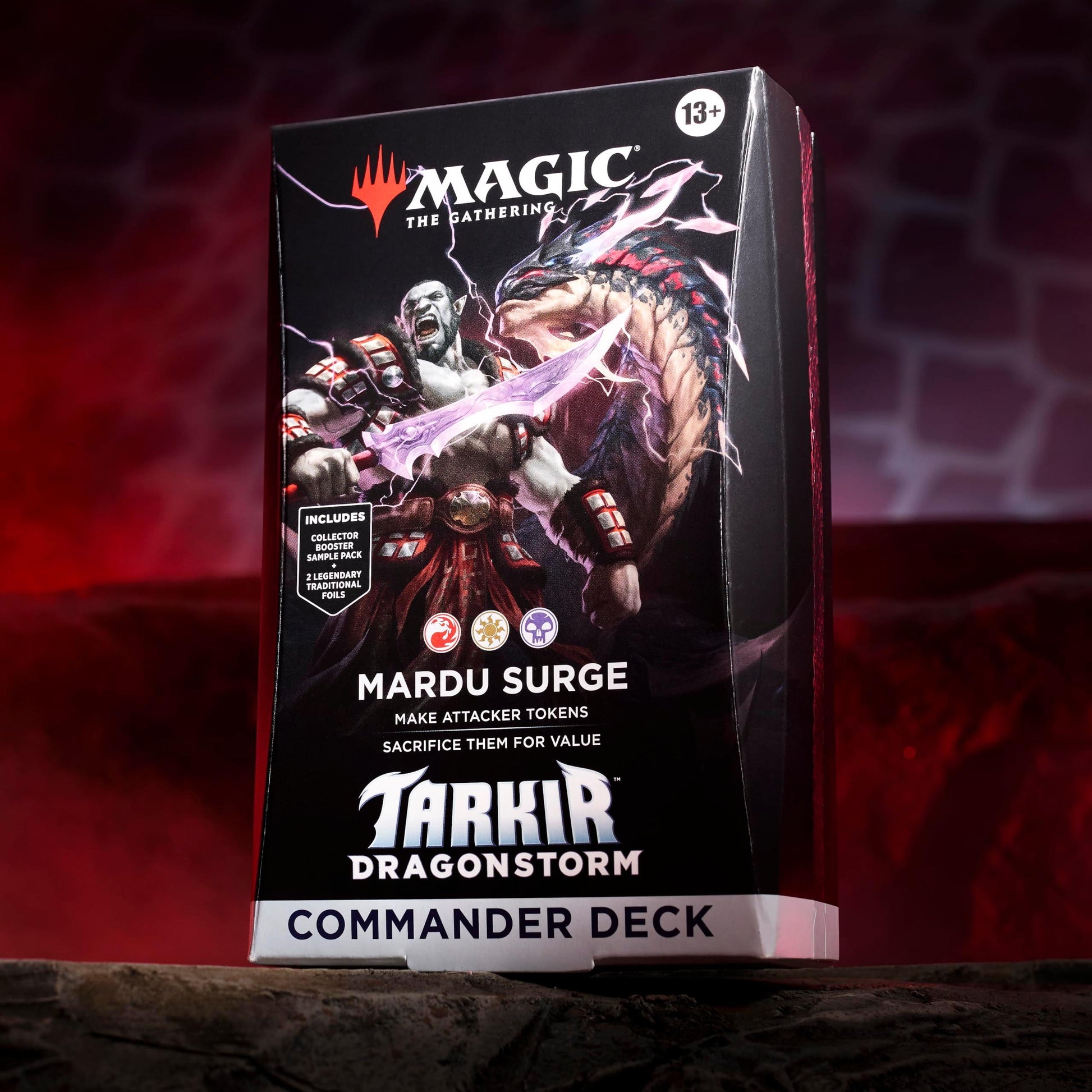 Magic The Gathering Dragonstorm Commander Deck - Mardu Surge - Legacy Limited Edition