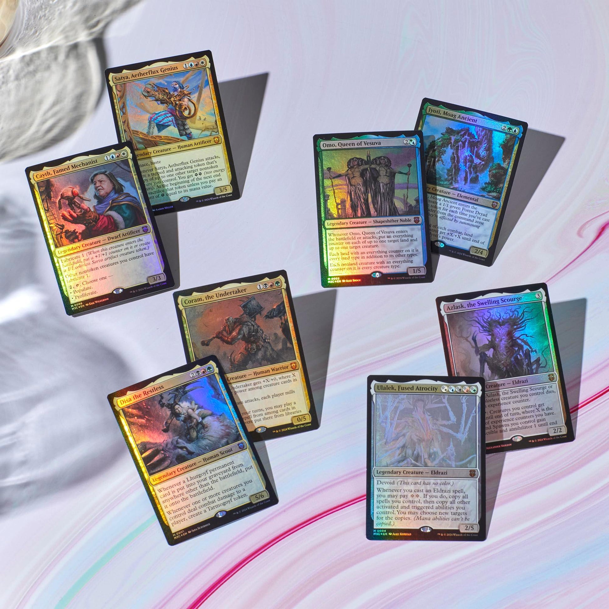 Magic: The Gathering Modern Horizons 3 Commander Deck Bundle - Includes All 4 Decks (Graveyard Overdrive, Tricky Terrain, Creative Energy, and Eldrazi Incursion) - Legacy Limited Edition