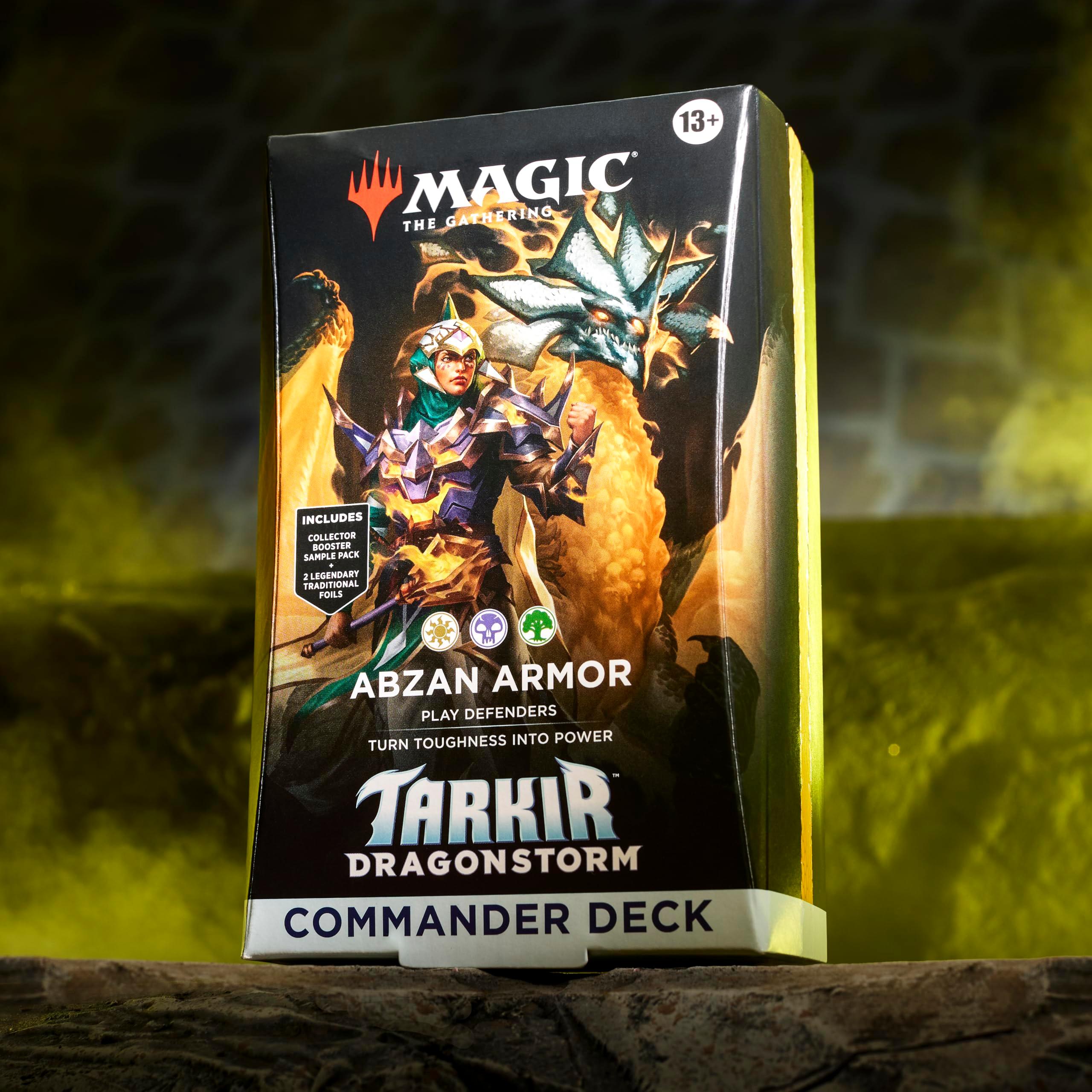 Magic The Gathering Dragonstorm Commander Deck - Abzan Armor Legacy Limited Edition Magic The Gathering Dragonstorm Commander Deck - Abzan Armor Legacy Limited Edition
