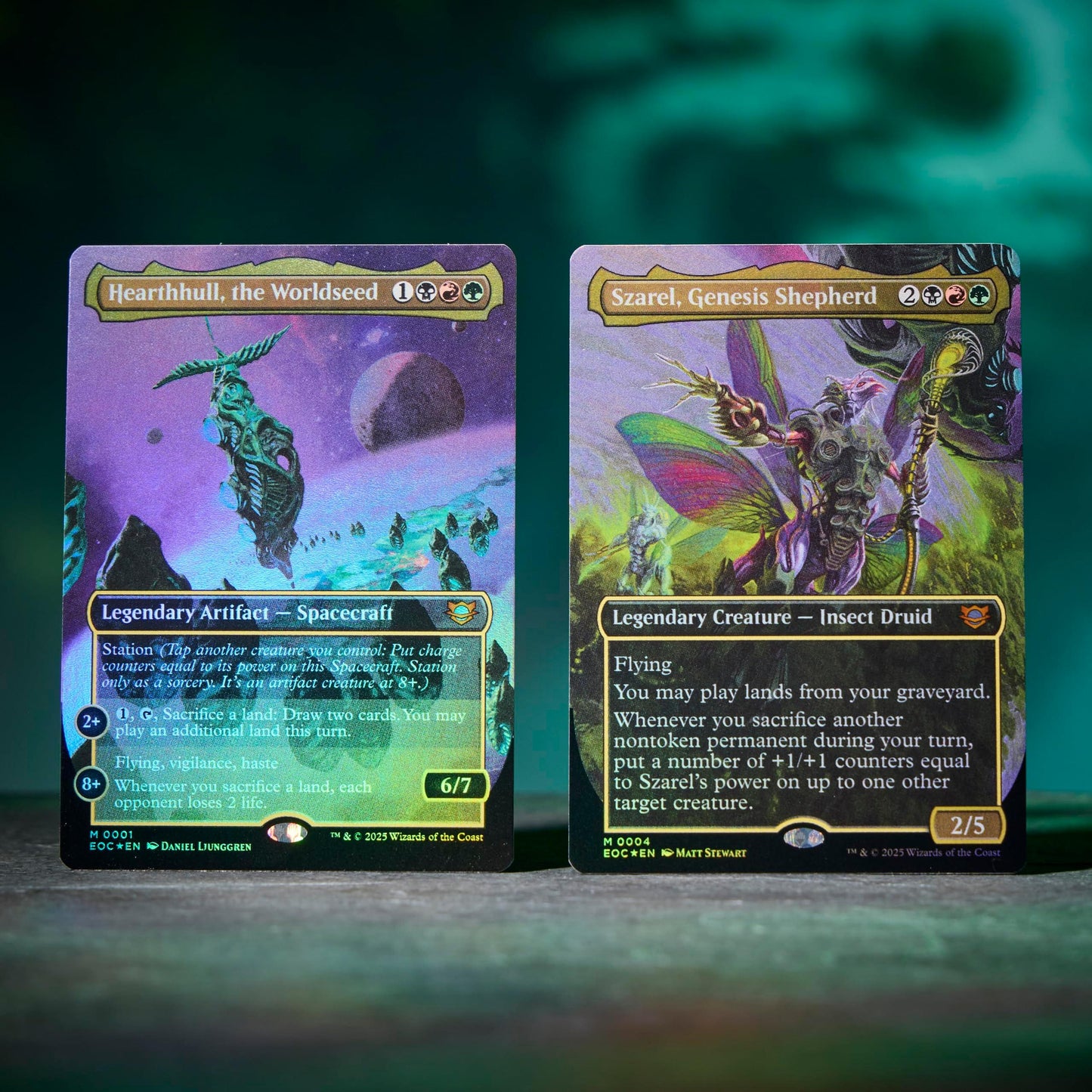 Magic: The Gathering Edge of Eternities Commander Deck - World Shaper - Legacy Limited Edition