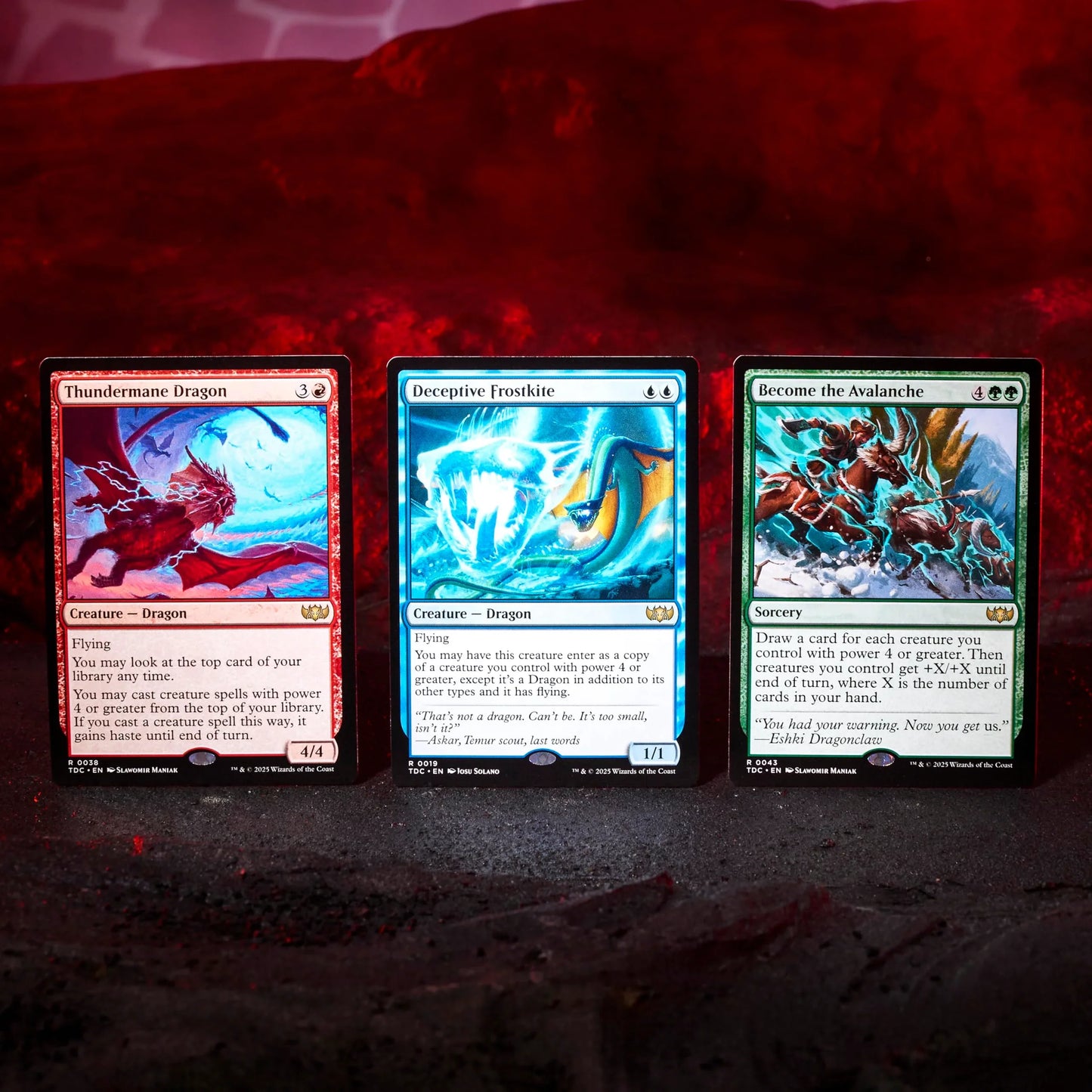 Magic The Gathering Dragonstorm Commander Deck - Mardu Surge - Legacy Limited Edition