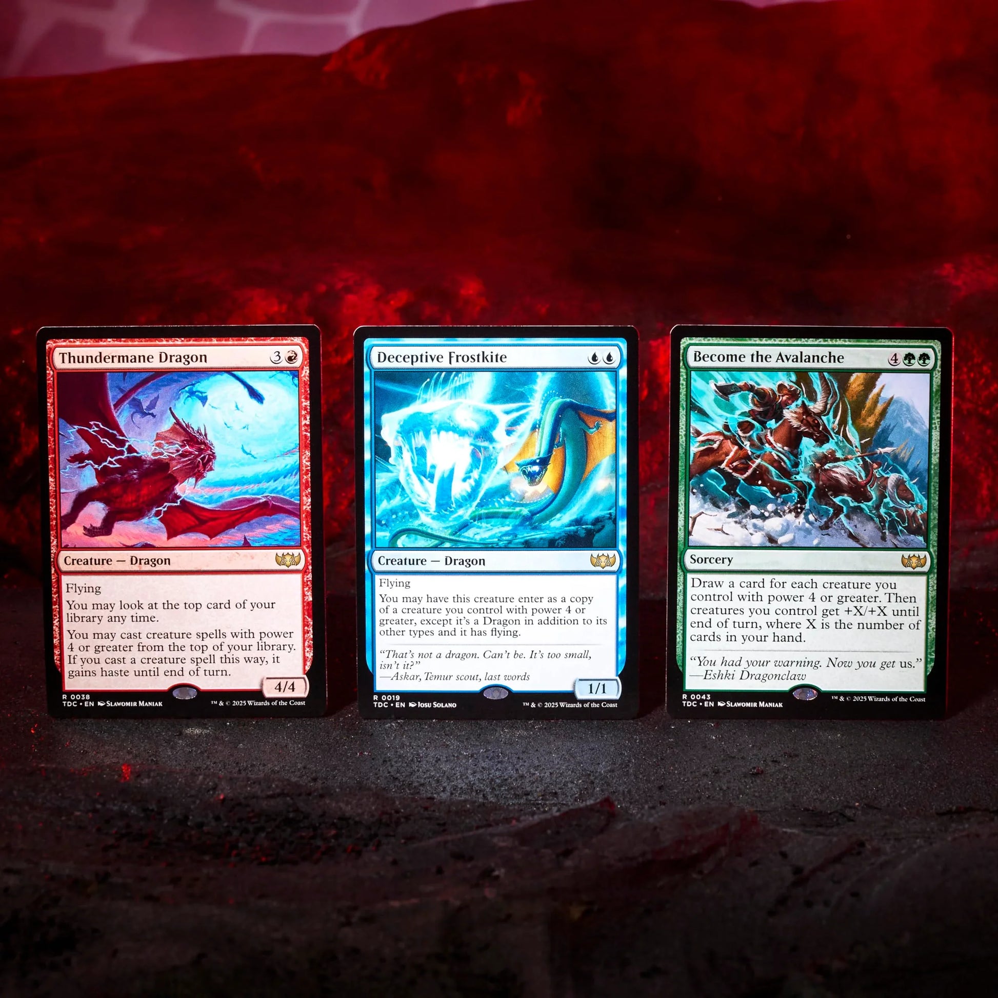 Magic The Gathering Dragonstorm Commander Deck - Mardu Surge - Legacy Limited Edition