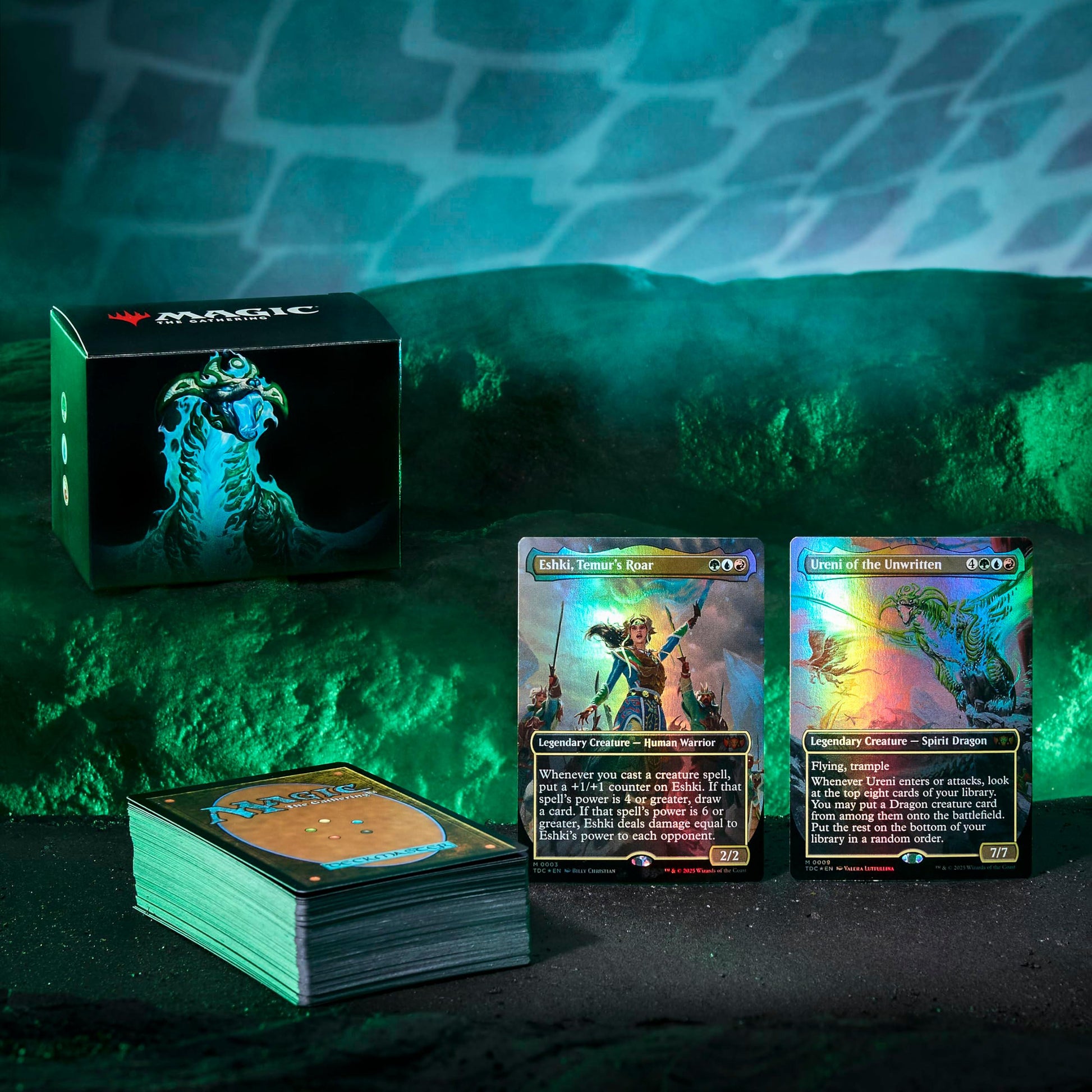 Magic The Gathering Dragonstorm Commander Deck - Temur Roar - Legacy Limited Edition