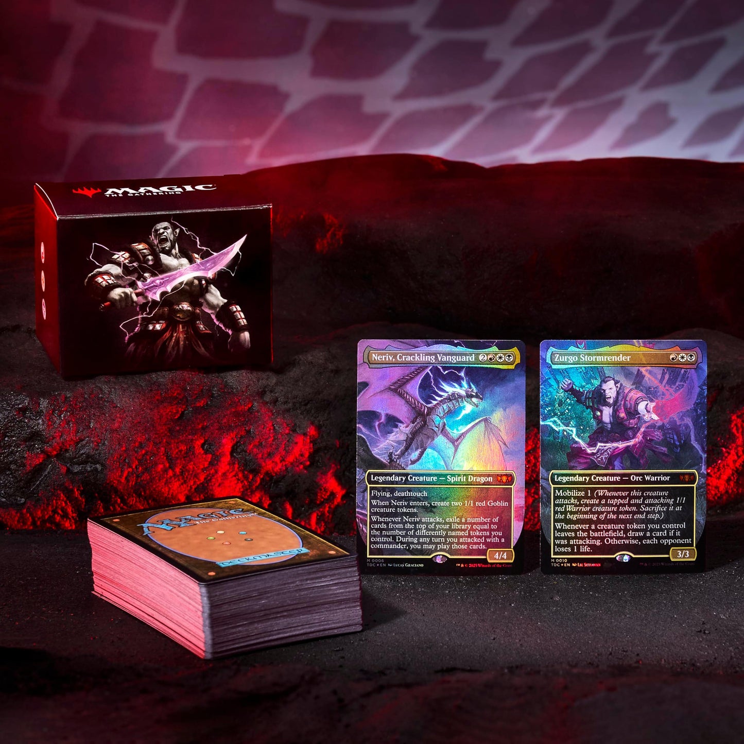 Magic The Gathering Dragonstorm Commander Deck - Mardu Surge - Legacy Limited Edition