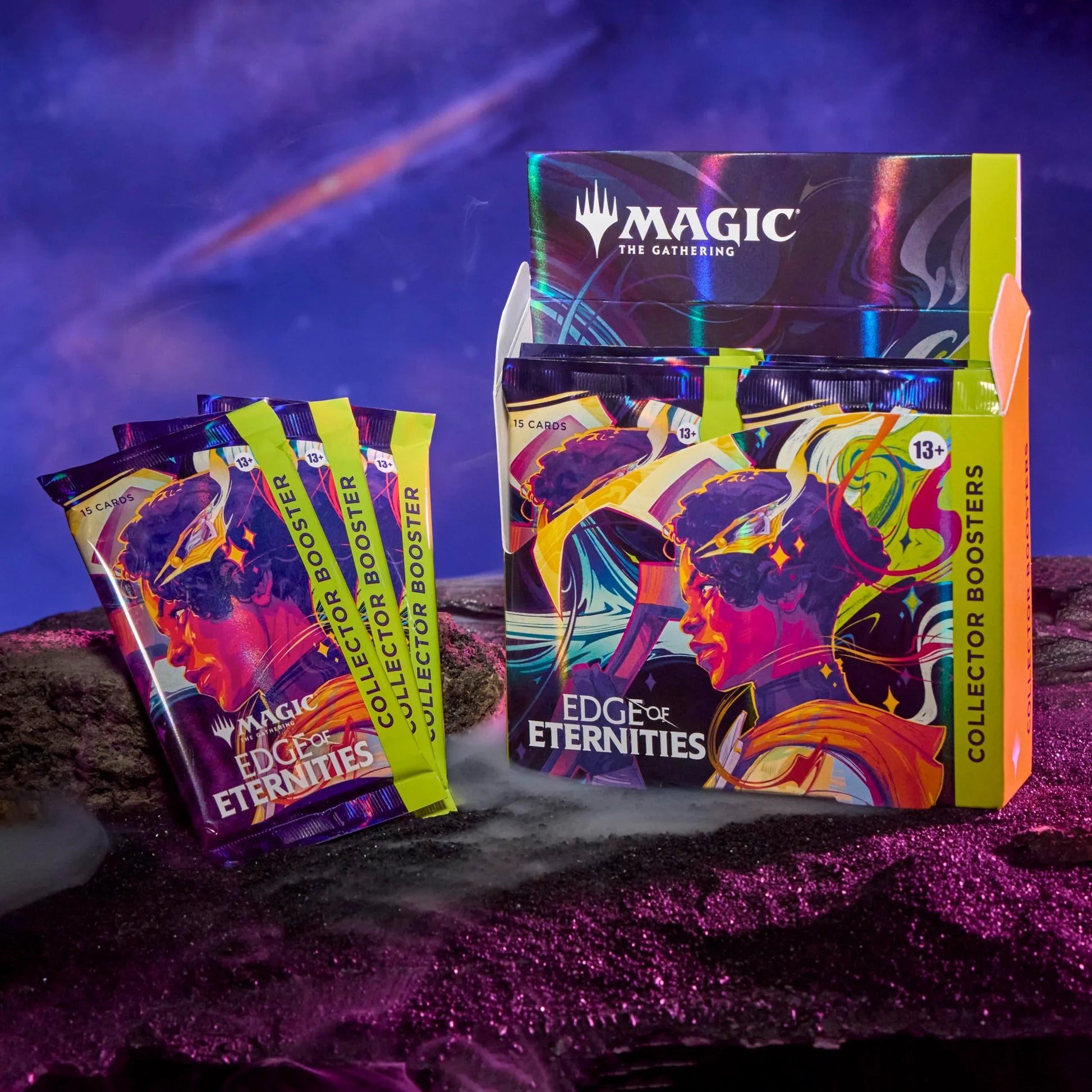 Magic: The Gathering Edge of Eternities - Collector Booster Box (12 Packs) - Legacy Limited Edition