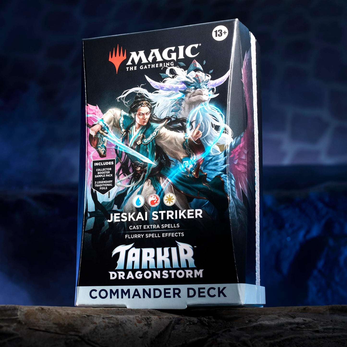 Magic The Gathering Dragonstorm Commander Deck - Jeskai Striker - Legacy Limited Edition