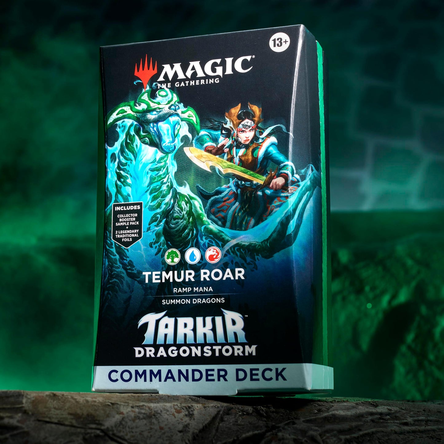 Magic The Gathering Dragonstorm Commander Deck - Temur Roar - Legacy Limited Edition