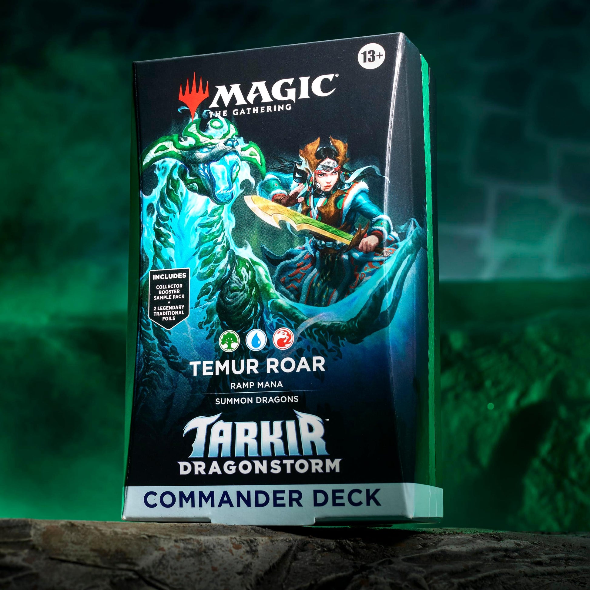 Magic The Gathering Dragonstorm Commander Deck - Temur Roar - Legacy Limited Edition