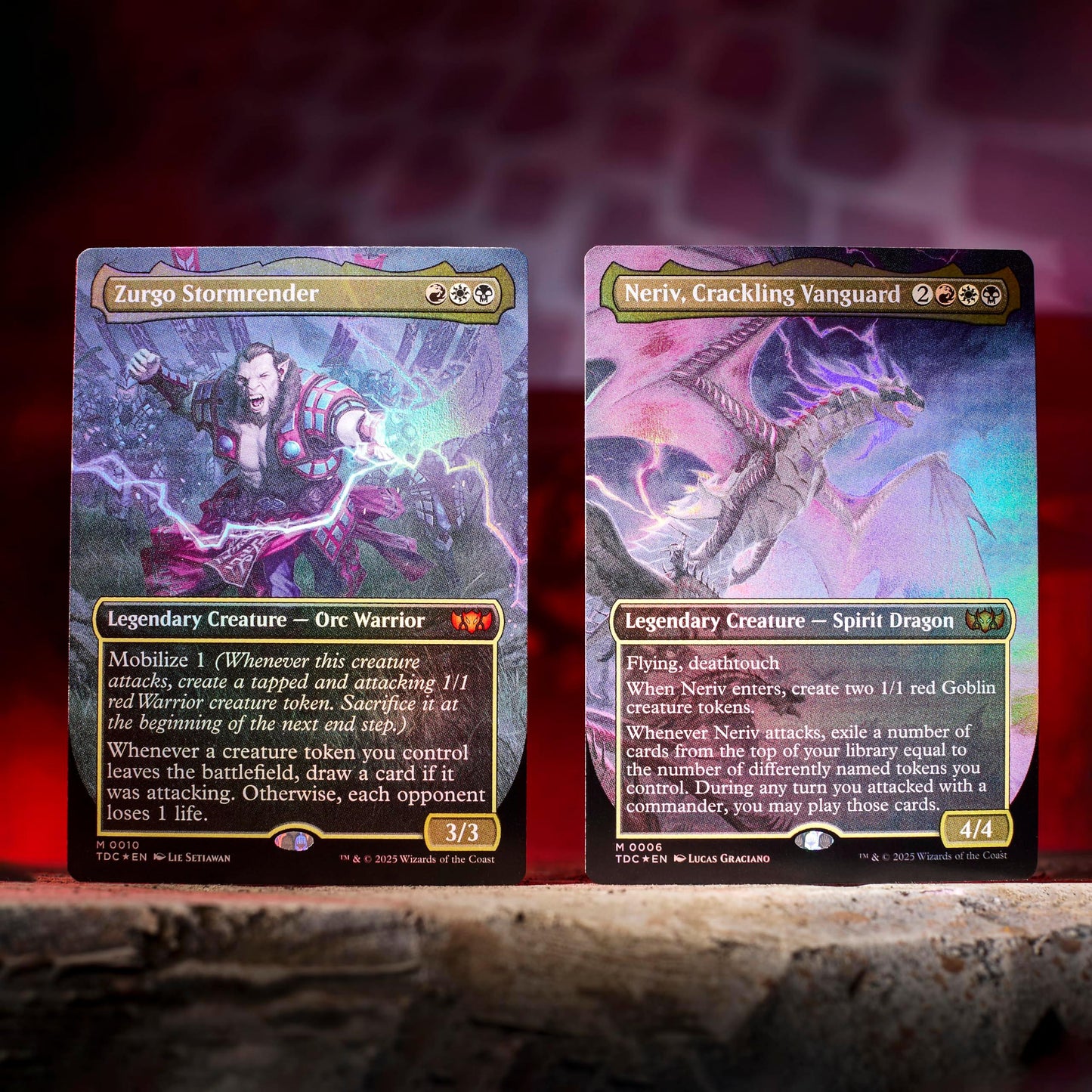 Magic The Gathering Dragonstorm Commander Deck - Mardu Surge - Legacy Limited Edition